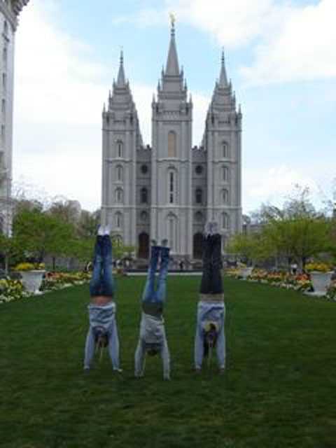Happy handstands from Utah!